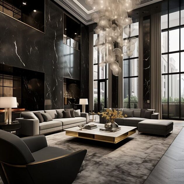 Contemporary Luxury Penthouse Interior Design | FH