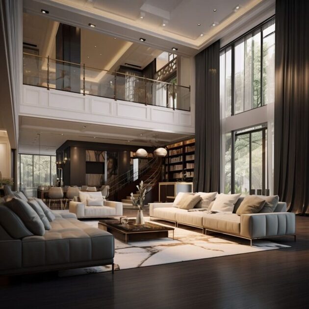 An In-Depth Look at Dark Contemporary Luxury Interiors | FH