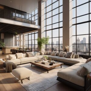 Urban Elegance: the Industrial-Chic Aesthetic in Modern Living Rooms