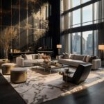 Contemporary Luxury Penthouse Interior Design | FH - Modern Luxury Penthouse Apartment Interior Design With A Focus On Simplicity