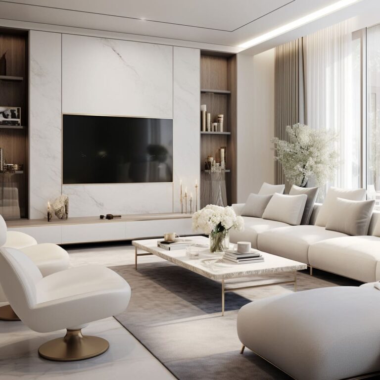 Living with Less: Modern Luxury Minimalist Interior Design