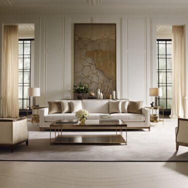 Timeless Tranquility: Luxury Living Room Interior Design