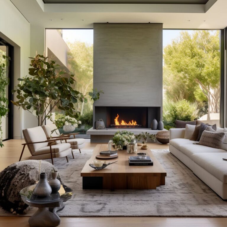Contemporary Calm: Luxurious and Light-Filled Living Rooms