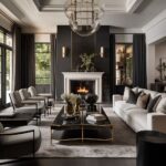 Transitional American Living Room Design: The Main Features