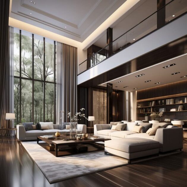 An In-Depth Look at Dark Contemporary Luxury Interiors | FH