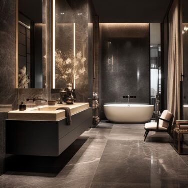 The Role of Marble, Wood, and Metal in Modern Bathrooms | FH