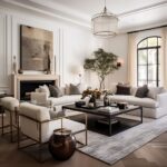 Transitional American Living Room Design: The Main Features