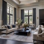 Transitional American Living Room Design: The Main Features