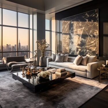 Contemporary Luxury Penthouse Interior Design | FH