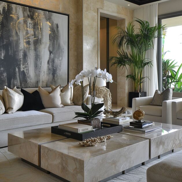 Natural Stone in Contemporary Luxury Interior Design | FH