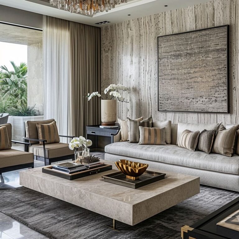 Natural Stone in Contemporary Luxury Interior Design | FH