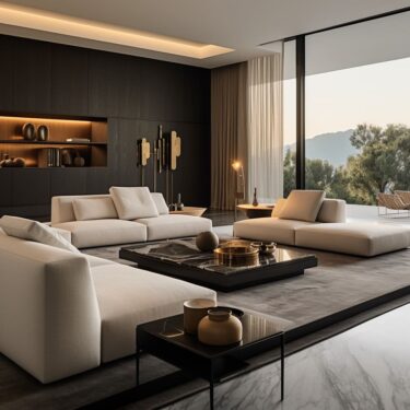 A closer look at Chic Minimalist Luxury Flat Interior Design