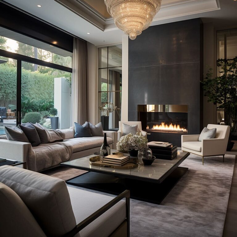 Luxury and Comfort: Modern Living Room Interior Design Ideas
