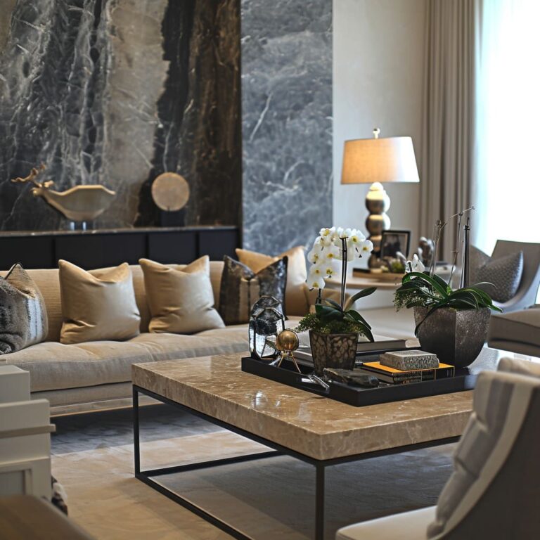 Image showcasing Natural Stone in Contemporary Luxury Interior Design | FH