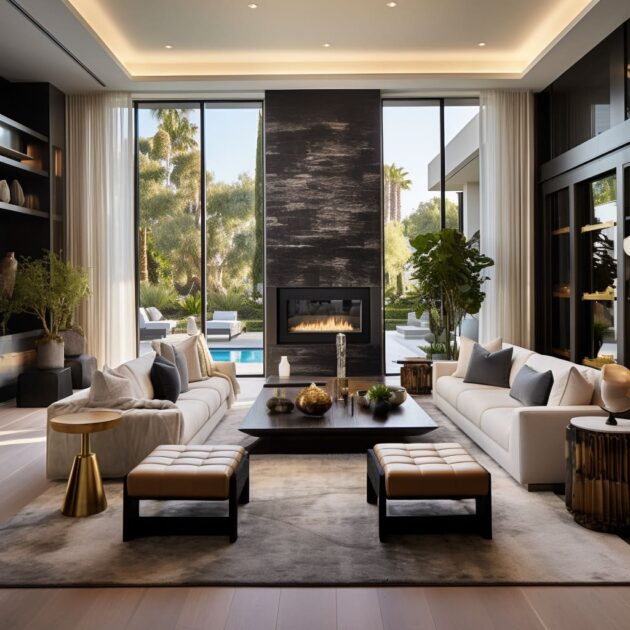 Luxury and Comfort: Modern Living Room Interior Design Ideas