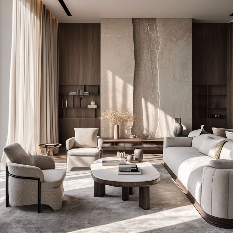 Curated visual reference: Fresh Look at A Guide To Luxury Minimalist Design Furniture Materials