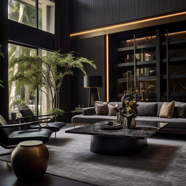 Luxury Shades: Blending Colors and Materials in Home Design