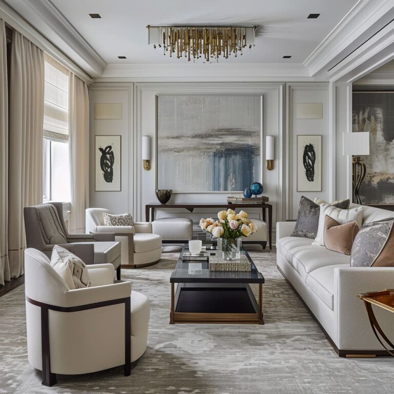 Timeless & Trend: Transitional Style in Living Room Design