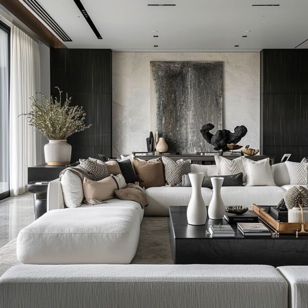 Luxury and Comfort: Modern Living Room Interior Design Ideas