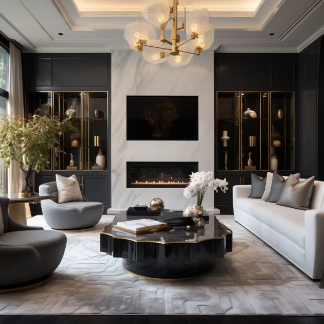 Exquisite Interiors: Luxury Living Room Interior Design