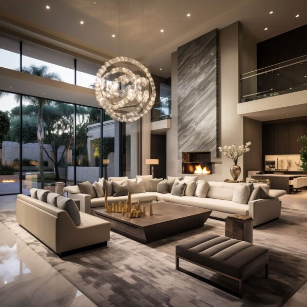 Luxury and Comfort: Modern Living Room Interior Design Ideas