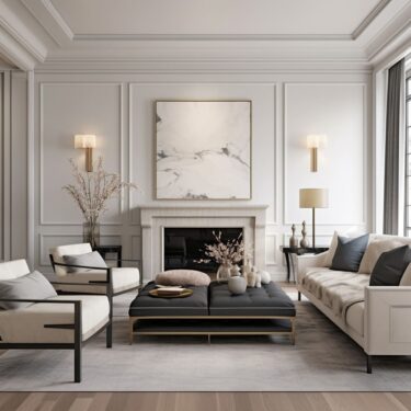 Timeless & Trend: Transitional Style in Living Room Design