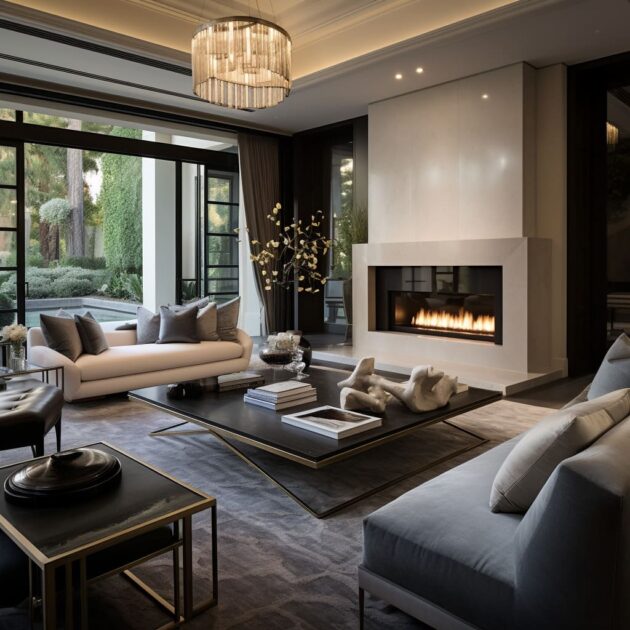 Luxury and Comfort: Modern Living Room Interior Design Ideas