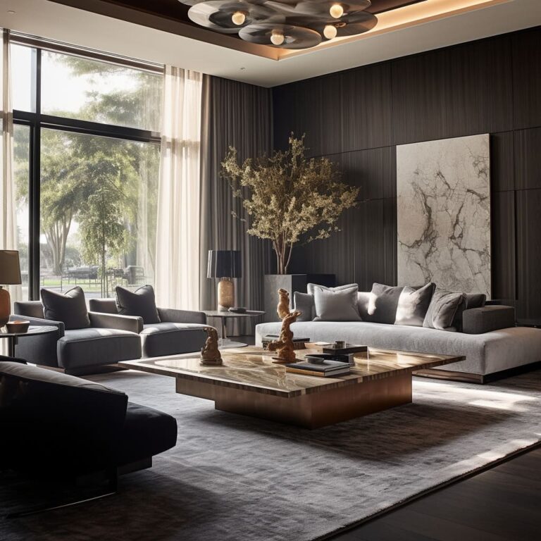 Exquisite Interiors: Luxury Living Room Interior Design