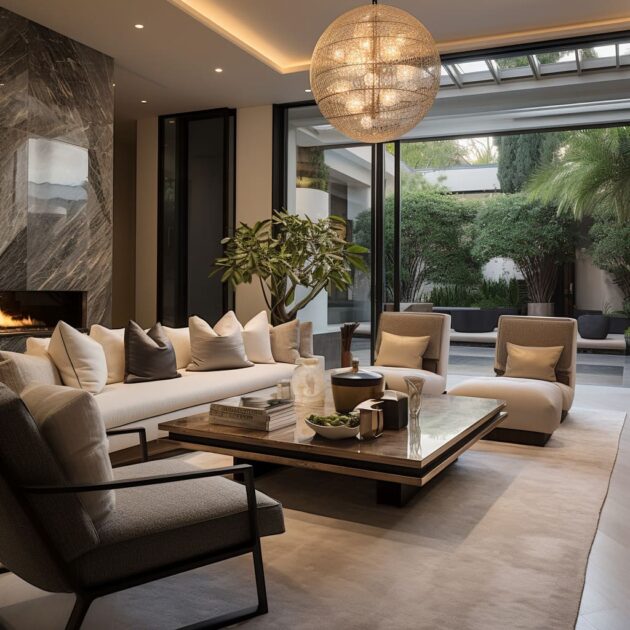 Luxury and Comfort: Modern Living Room Interior Design Ideas