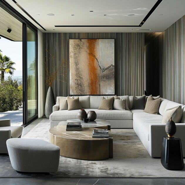 Luxury and Comfort: Modern Living Room Interior Design Ideas