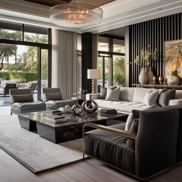 Luxury and Comfort: Modern Living Room Interior Design Ideas