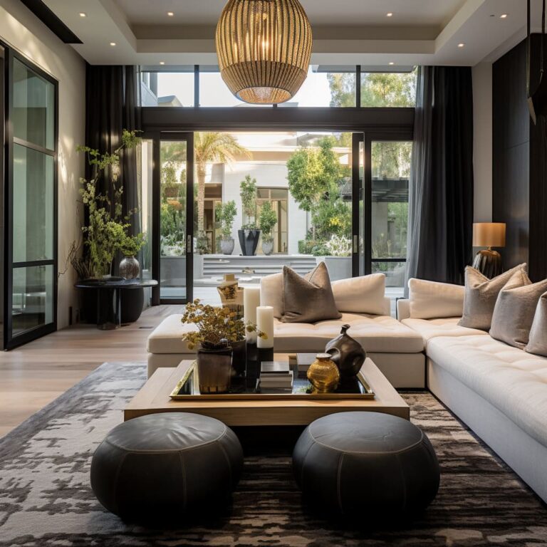 Luxury and Comfort: Modern Living Room Interior Design Ideas