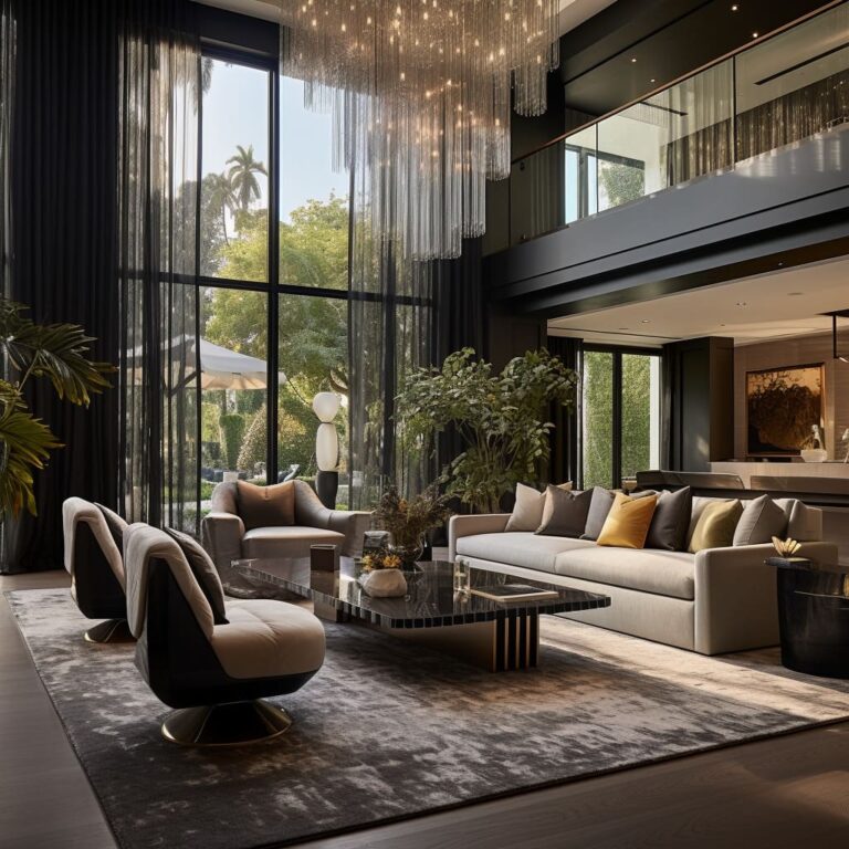 Exquisite Interiors: Luxury Living Room Interior Design