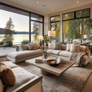 Modern Lakeside Living: Crafting Elegance by the Water’s Edge