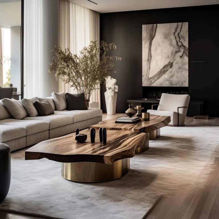 The Luxury of Less: Luxurious Minimalist Living room Designs