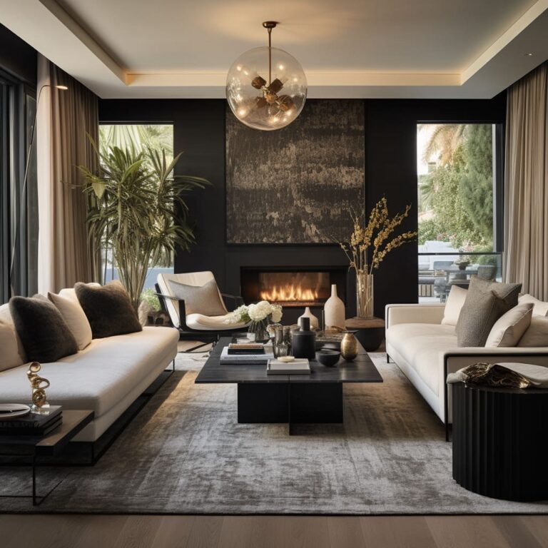 Luxury Shades: Blending Colors and Materials in Home Design