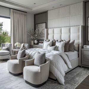 The Charm of Luxury Farmhouse Bedroom Interior Design