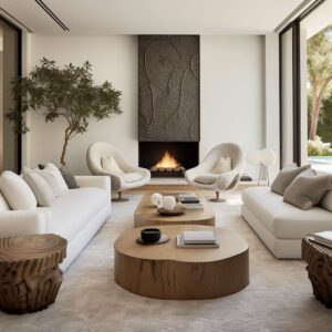 Tranquil Luxury: White and Beige in Contemporary Interiors
