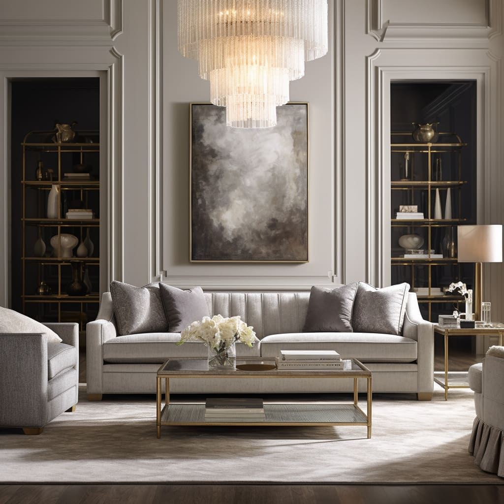 With its blend of contemporary classic and modern classic elements, this living room is truly unique.