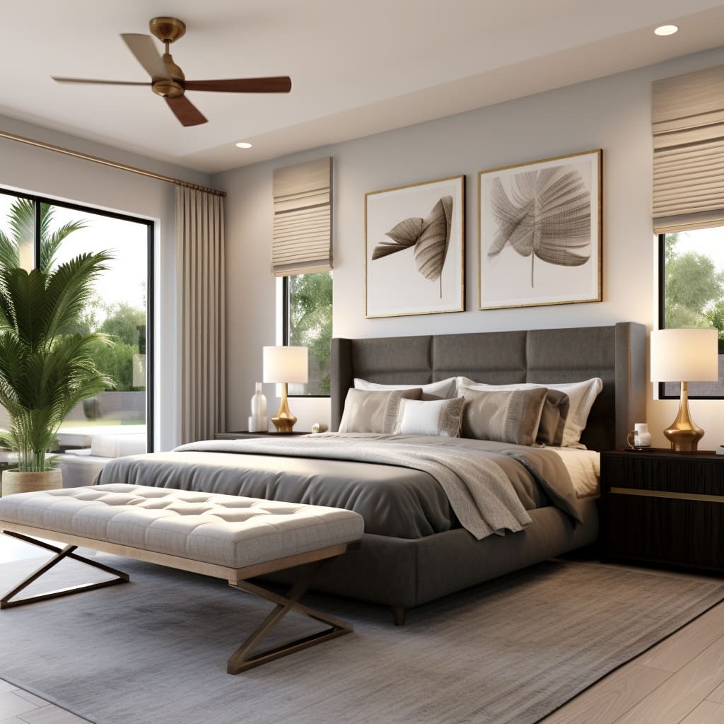 dreamy master bedroom getaway, designed for relaxation and ease.