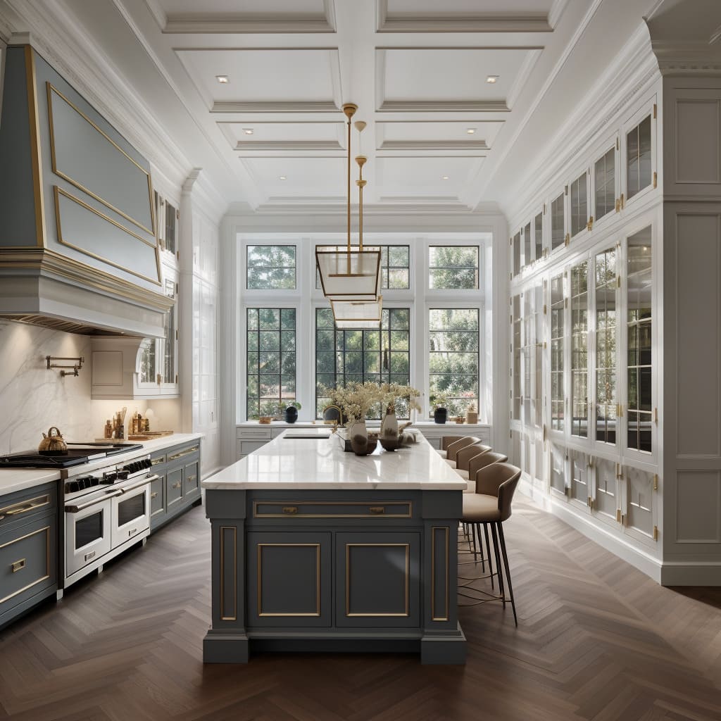 kitchen reflects personal style and functionality, setting a high standard for interior design.