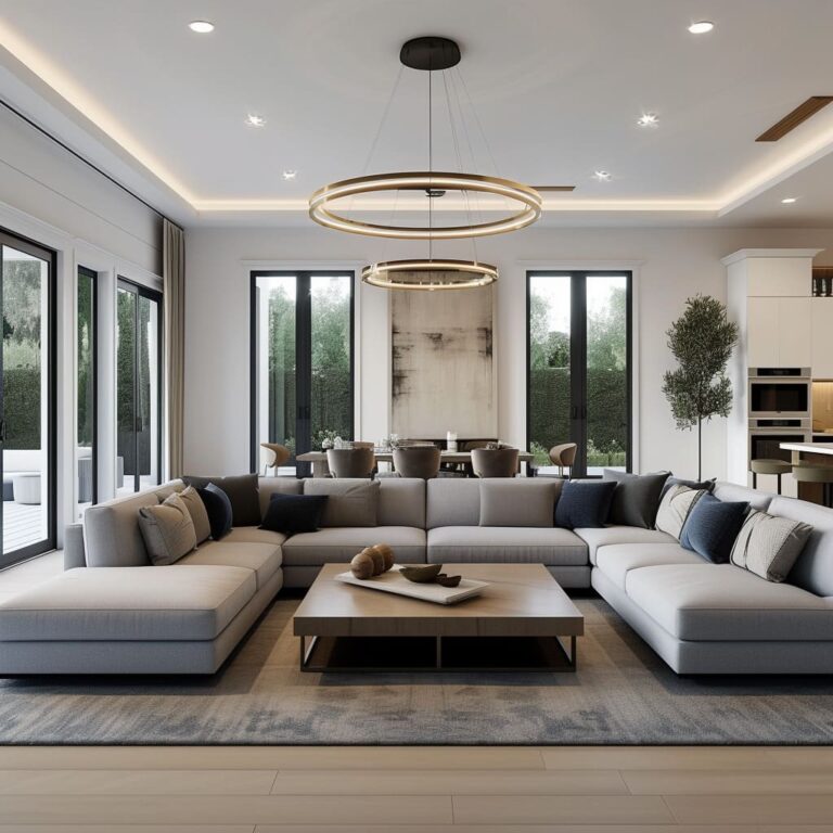 Minimalist Elegance in Neutral Toned Contemporary Design