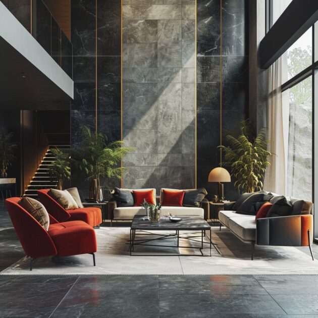Luxury House Interior Design Ideas with Natural Stone | FH