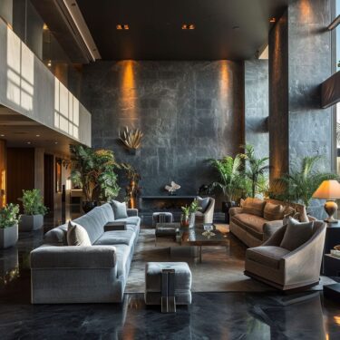 Luxury House Interior Design Ideas with Natural Stone | FH
