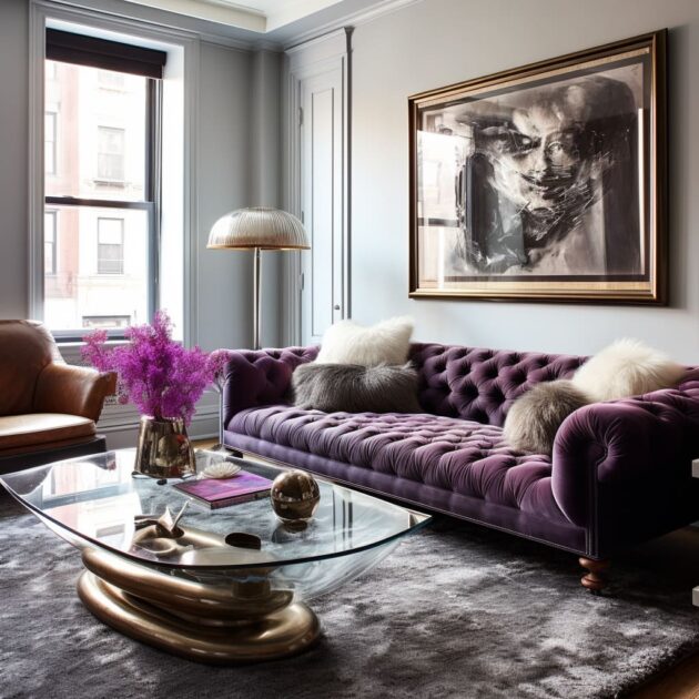 Chesterfield Sofas in Contemporary Living room Interiors