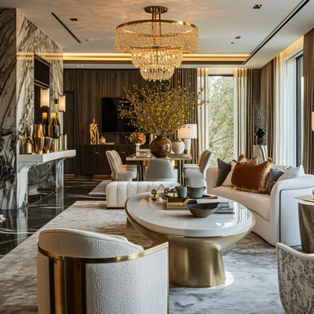 Designing Opulence: Mastering Modern Luxury in Home Interiors