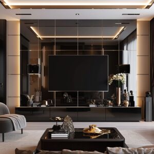 Integrating TV Wall Units into Modern Luxury Interior Design