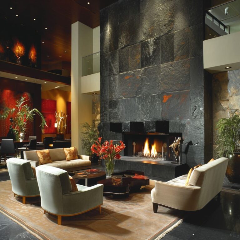 Luxury House Interior Design Ideas with Natural Stone | FH