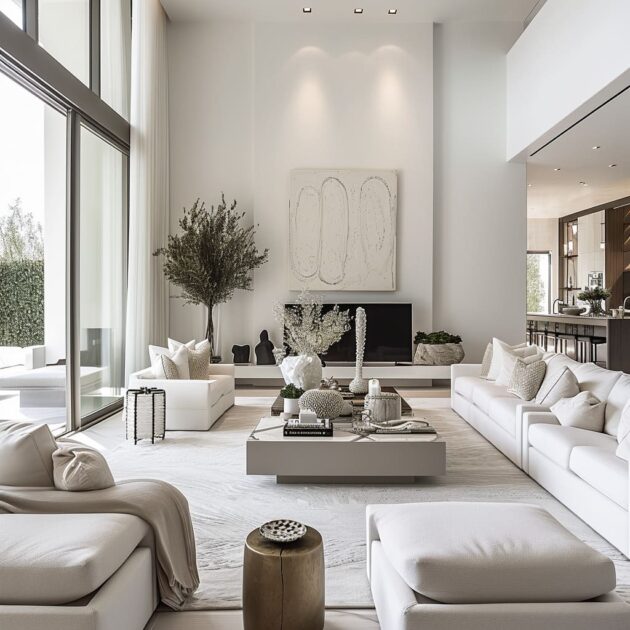 Dream-like Minimalist Living Room Interior Design Ideas