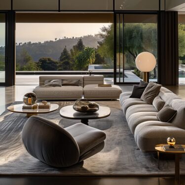 Luxury Modern Minimalist Living room Interior Design Ideas